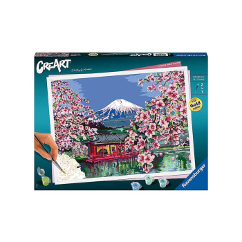 CreArt Premium: Kwitnąca wiśnia w Japonii